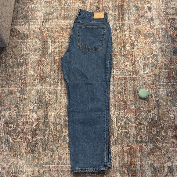 Everlane Curvy 90’s Cheeky Straight Jean - Deep Atlantic - Picture 8 of 8